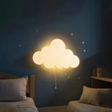 Kids Wall Night Light | Cloud & Hot Air Balloon Nursery Lamp thumbnail 4