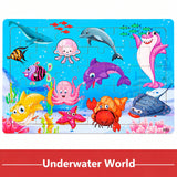 Wooden 3D Jigsaw Puzzle - Animal & Vehicle Theme, 30-Piece thumbnail 6