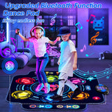 Light-Up Dance Mat with 6 LED Buttons & Bluetooth for Kids thumbnail 4