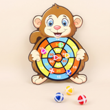 Sticky Ball Dartboard – Montessori Indoor Target Game for Kids thumbnail 1