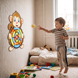 Sticky Ball Dartboard – Montessori Indoor Target Game for Kids thumbnail 5