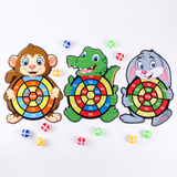 Sticky Ball Dartboard – Montessori Indoor Target Game for Kids thumbnail 4
