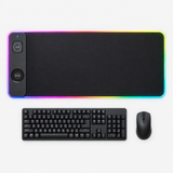 3-in-1 RGB Wireless Charging Desk Mat, 80x30cm miniatura 5