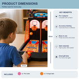 2-Player Tabletop Basketball Shootout Game for Kids thumbnail 5