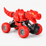 Dinosaur Pull-Back Off-Road Truck Toy for Kids thumbnail 2