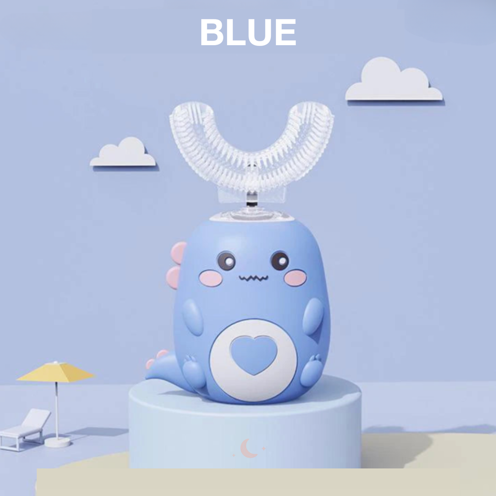 Kids Dino U-Shape Electric Toothbrush | 360° Sonic Auto Brush