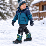 Kids Waterproof Snow Boots - Dinosaur Print thumbnail 5