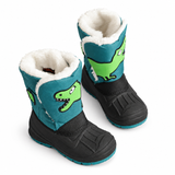 Kids Waterproof Snow Boots - Dinosaur Print thumbnail 4
