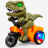 Electric Dinosaur Trike Toy – 360° Stunt Car with Lights & Music, DIY Assembly miniatuur 2
