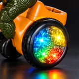 Electric Dinosaur Trike Toy – 360° Stunt Car with Lights & Music, DIY Assembly miniatuur 5