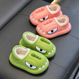 Dinosaurus-pantoffels van katoen, instappantoffels met hielstuk, voor kinderen en volwassenen miniatuur 5