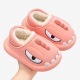 Dinosaurus-pantoffels van katoen, instappantoffels met hielstuk, voor kinderen en volwassenen miniatuur 4