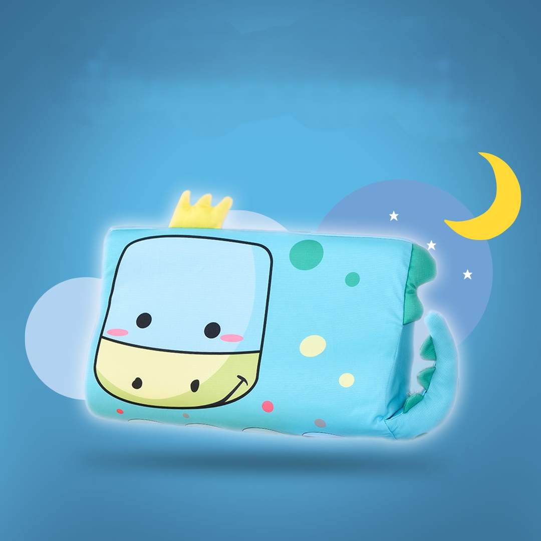 Hippo animal toddler pillow