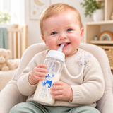 3-in-1 Hands-Free Baby Bottle with Straw Miniaturansicht 5