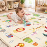 Baby Activity Play Mat - Foldable & Padded for Tummy Time miniatuur 4