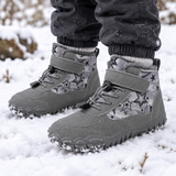 Waterproof Barefoot Snow Boots for Kids - Wide Toe Box Fur-Lined Winter Boots thumbnail 1