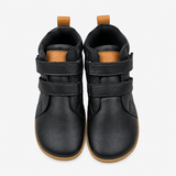 Stivaletti alla caviglia in pelle barefoot per bambini - Stivaletti per bambini con suola flessibile, unisex miniatura 6