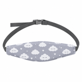 Baby Car Seat Head Support Strap - Adjustable Stroller Headrest thumbnail 6