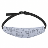 Baby Car Seat Head Support Strap - Adjustable Stroller Headrest thumbnail 2