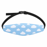 Baby Car Seat Head Support Strap - Adjustable Stroller Headrest thumbnail 4