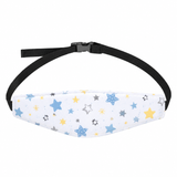 Baby Car Seat Head Support Strap - Adjustable Stroller Headrest thumbnail 5