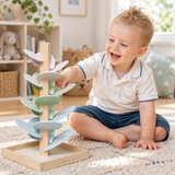 Wooden Sound Tree Chime Toy – Montessori Sensory Instrument miniatuur 3