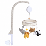 Wooden Baby Crib Mobile with Music Box thumbnail 3