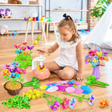 DIY Fabric Flower Bouquet Craft Kit for Kids thumbnail 1