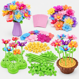DIY Fabric Flower Bouquet Craft Kit for Kids thumbnail 2