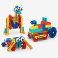 DIY Motorized Gear Building Blocks Set – STEM Engineering Toy for Kids