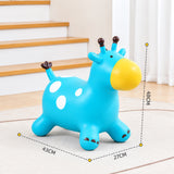 Inflatable Bouncy Giraffe Hopper, PVC Ride-On Toy for Toddlers thumbnail 3