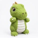 Green Dinosaur Plush Toy, Soft Stuffed Animal Bedroom Companion – 25-45cm thumbnail 4
