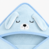 Hooded Baby Bath Towel, Soft Coral Fleece Animal Design miniatura 4