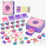 Kit de fabrication de bijoux pour enfants avec breloques et anneaux magiques miniature 4