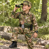Kids Jungle Camouflage Soldier Costume Set with Accessories thumbnail 5
