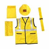 Kids Construction Worker Costume Set with Toy Tools thumbnail 3