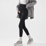 Maternity Ribbed Outdoor Leggings, Drawstring High-Waist Belly Support Pants thumbnail 3