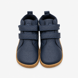 Stivaletti alla caviglia in pelle barefoot per bambini - Stivaletti per bambini con suola flessibile, unisex miniatura 5