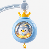 Pinguïn baby-mobiel met interactieve muziek & licht miniatuur 6