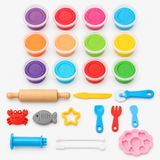 Klei Krab Grill Maker Knutselset voor Kinderen, 12 Kleuren miniatuur 3