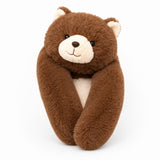 Long-Arm Plush Animal Pillow - Soft Cuddle Toy Home Decor thumbnail 4