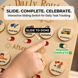 Wooden Daily Routine Chart for Kids thumbnail 6