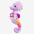 Hochet en peluche froissable Hippocampe, jouet musical doux, 0-12 mois