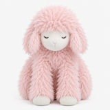 Plush Sleepy Lamb Soft Toy, Built-In Lavender Scent, 35cm thumbnail 2