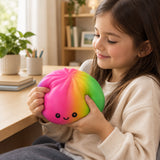 Giant Rainbow Squishy Dumpling Ball, Slow Rebound Sensory Stress Relief Toy thumbnail 6