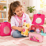 Pet Vet Care Playset with Carrier Backpack thumbnail 6