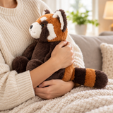 Weighted Plush Heating Pillow, Microwavable Soft Animal Toy thumbnail 3
