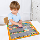 Wooden Magnetic Alphabet Maze Puzzle - City Traffic Board thumbnail 2