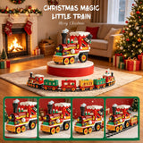 1461pc Mini Christmas Train Building Block Set, Santa & Reindeer Sleigh thumbnail 4