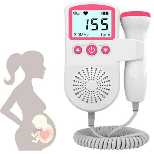Handheld baby heartbeat monitor